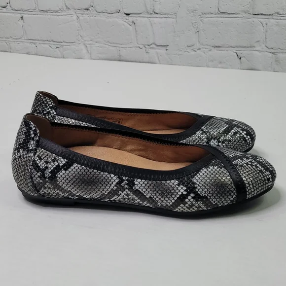 Vionic Caroll snakeskin leather flats - Picture 3 of 7